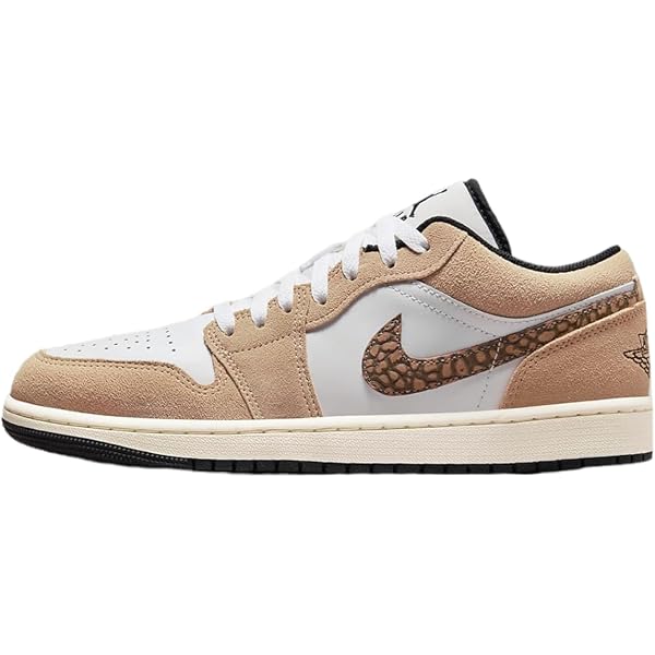Amazon.com | Nike Air Jordan 1 Low SE - Hemp / Metallic Gold