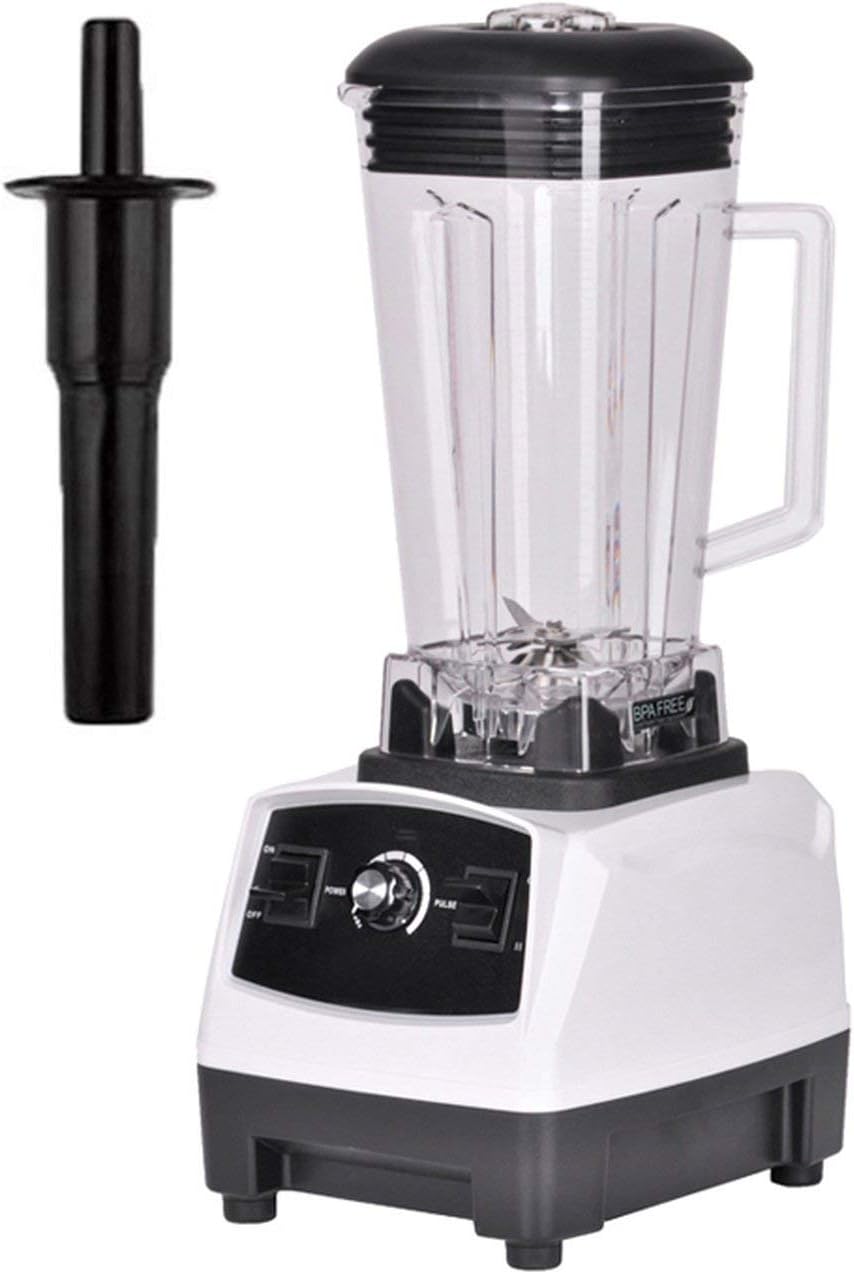 2200W 2L Commercial Grade Home Professional Smoothies Power Blender Food Mixer Juicer Food Fruit Processor,White,Uk Plug
