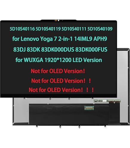 Écran LCD Tactile Remplacement Pour Lenovo ThinkPad X1 Carbon Gen 9 - 14" IPS 1920x1200 - Neuf