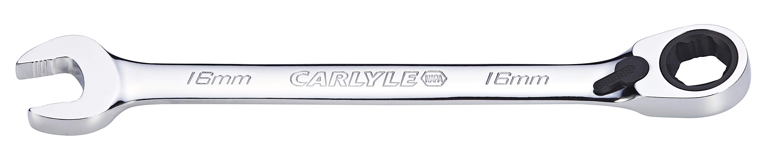 Carlyle Hand Tools Spanner - Reversible Ratcheting - Metric - 16 mm