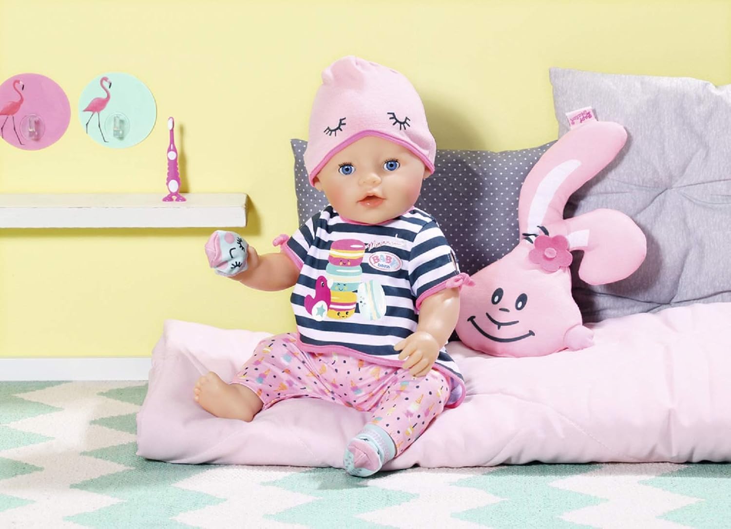 baby born deluxe sleepover party