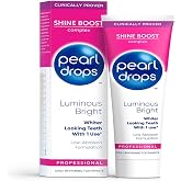 Pearl Drops Luminous Bright Professional Daily Toothpaste, 75ml | Professional daily formula, Enamel strengthening, Brightens and polishes, Freshens breath