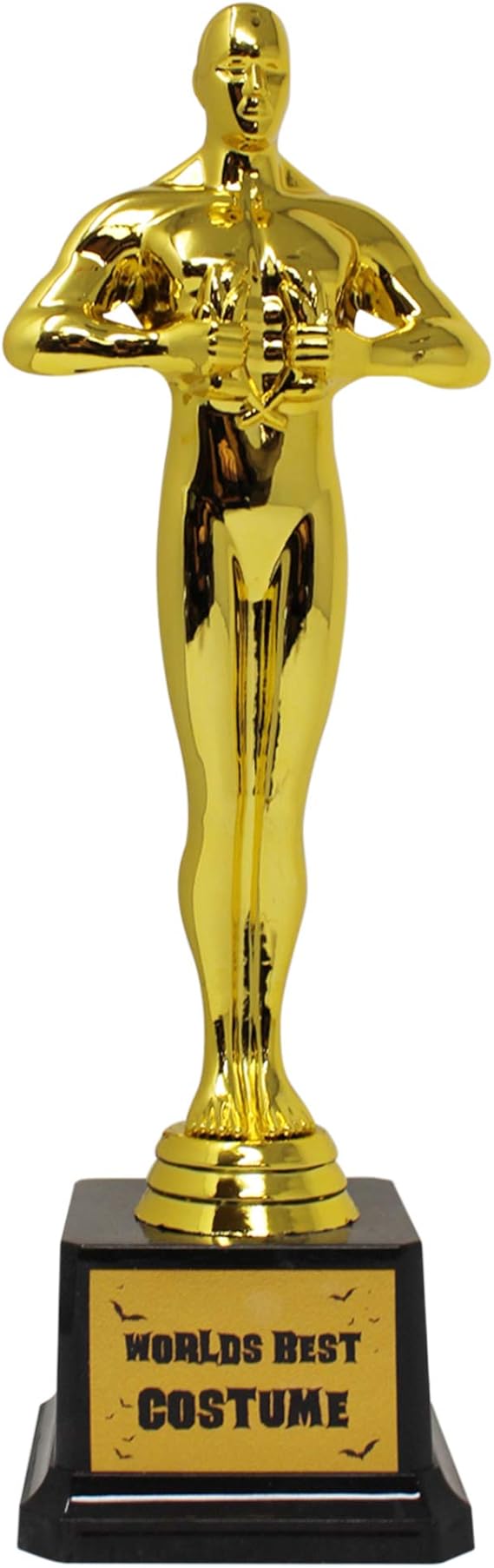 Halloween Trophy Award Inscribed with Worlds Best Costume Perfect