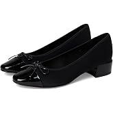 VANELi Womens Alesya Round Toe Block Pumps Dress Casual Low Heel 1-2" - Black