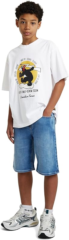 Boys Dakota Pull On Shorts, Blau (MEDIUM D29715-01-J154), 12