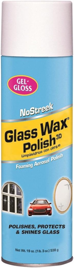 TR Industries Gel-Gloss No Streek Glass Wax - 19 oz.