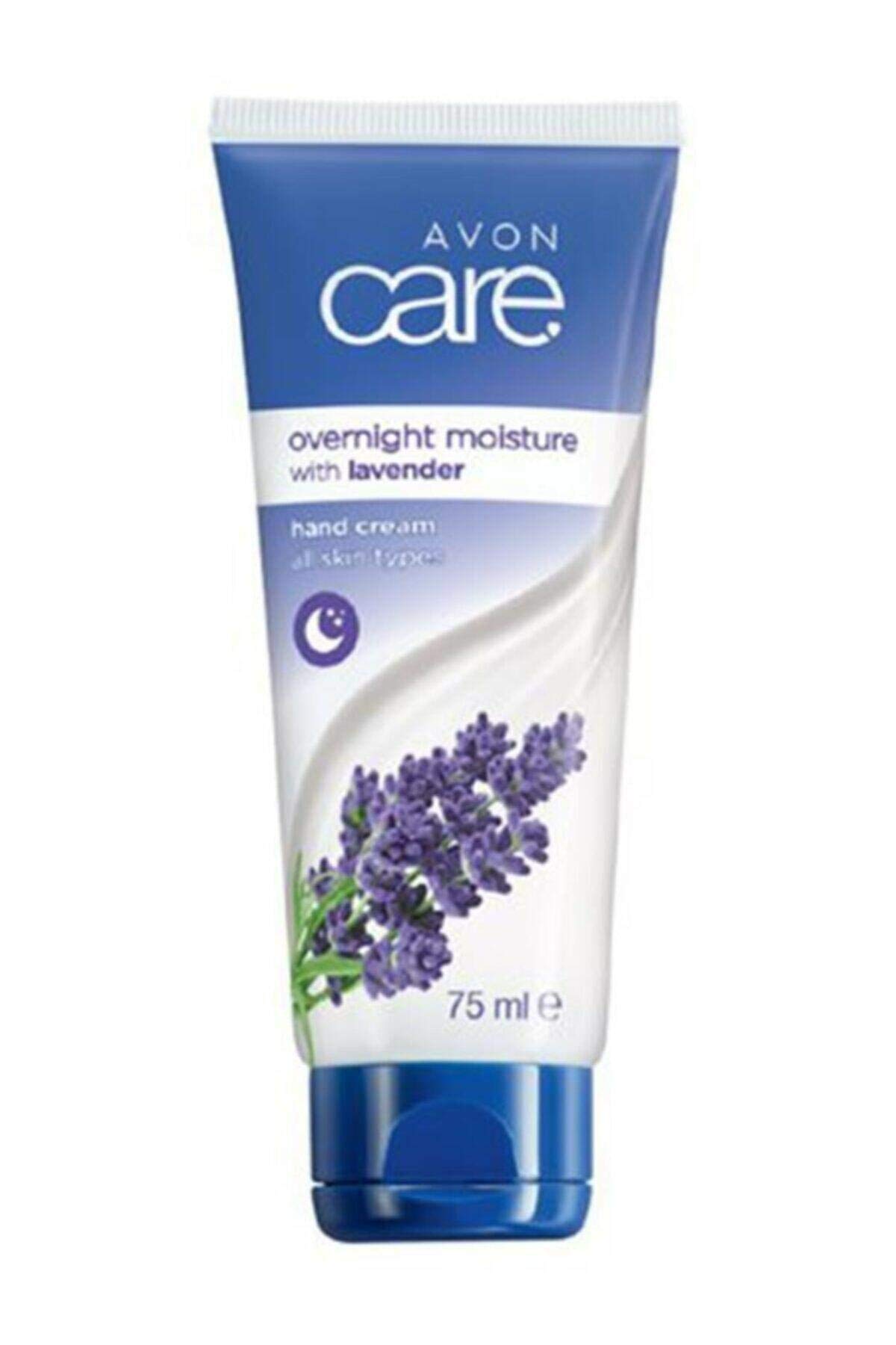 Avon Care Lavender Overnight Moisture Hand Cream - 75ml