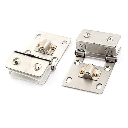 Buy Sellify Glass Door Display Cabinet Metal Hinge Clamp Silver