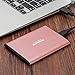 Maxone 160GB External Hard Drive Portable 2.5'' Ultra Slim HDD Storage USB 3.0 Compatible with PC, Laptop, Rose Pink