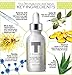Organic Hyaluronic Acid Serum for Face with Natural Peptides, Pure Jojoba Oil, Vitamin E & Witch Hazel; Best to Build Collagen & Reduce Wrinkles