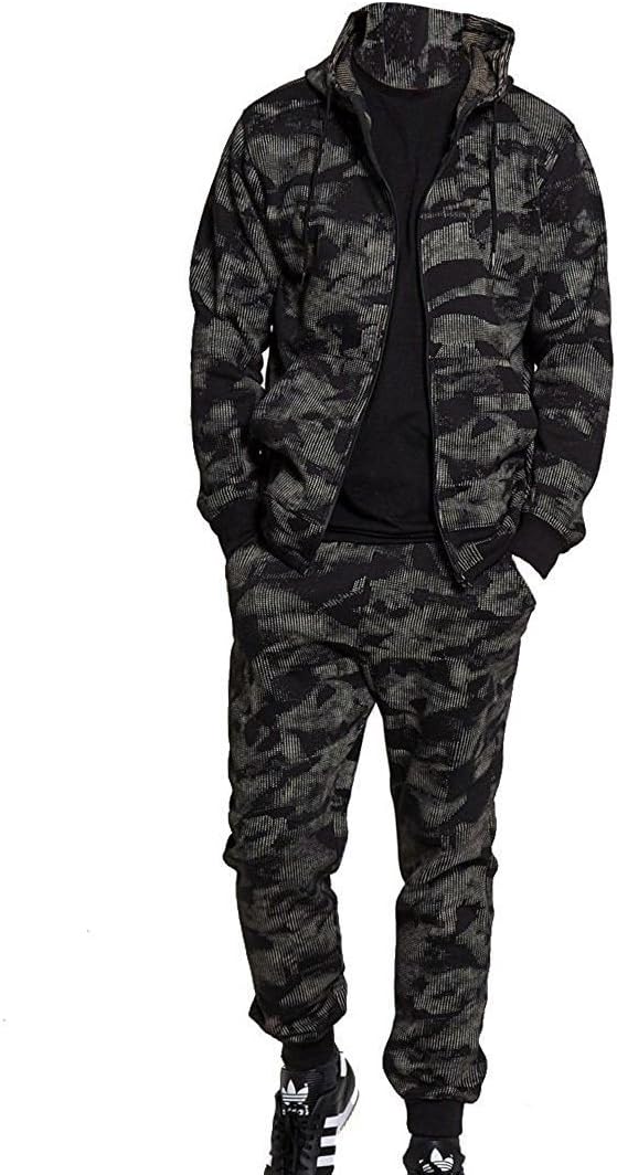 Kids Contrast Cord Fleece Full Zip Up Kids Tracksuit Hoodie Gym Suit Jogging Joggers