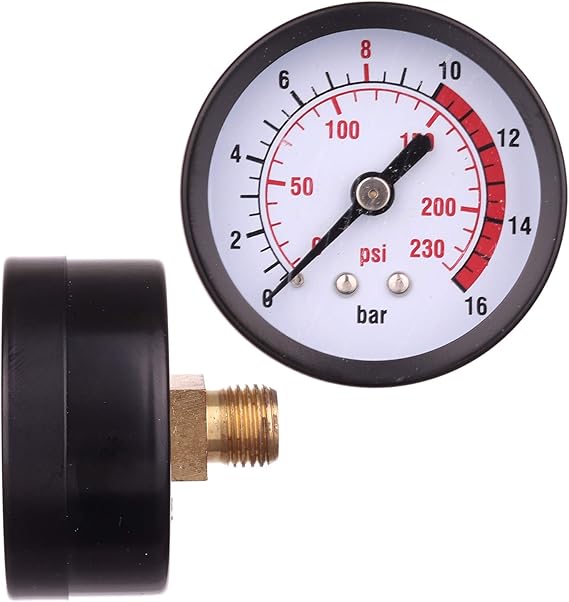 Professioneller 1/4 Zoll 230 PSI 016Bar 50mm Kompressor Druckluft