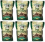 Greenies Canine Pill Pockets Peanut Butter Capsule 30/pk. 6 Pack bundle