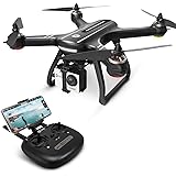 Holy Stone ドローン GPS搭載 ブラシレスモーター より安全 安定 1080P広角HDカメラ フライト時間20分 操縦可能距離1000M 自動航行 生中継距離400M フォローミーモード オートリターンモード オートホバリングモード ヘッドレスモード 8GB SDカード付き 国内認証済み HS700 (黒)