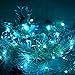 Sunnest Waterproof String Lights Outdoor, 16ft 50 LEDs Fairy Lights Battery Operated 16 Colors String Lights with Remote Control LED Lights for Bedroom, Corridor, Patio, Garden, Yard