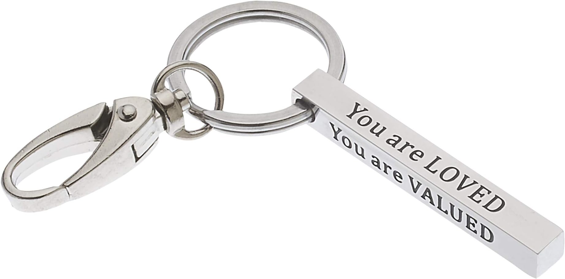 Inspirational Gifts You are Loved, You are Valued, You are Beautiful Inspirational Keyring, Encouragement Gifts