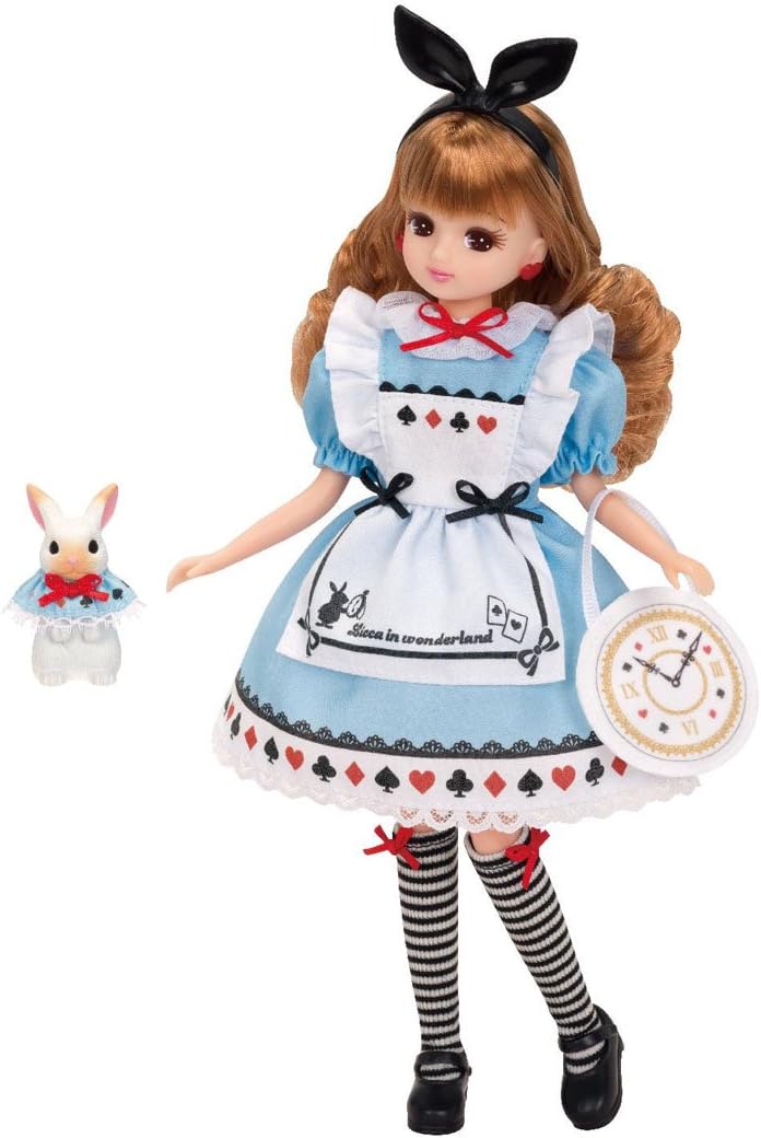 Licca Chan Dress LW-14 Licca in the Wonderland (Doll not included)