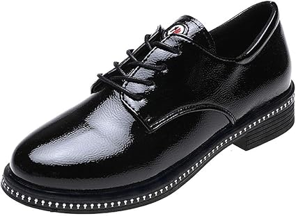 Amazon Com Midress Women S Platform Lace Up Oxfords Shoes Women S