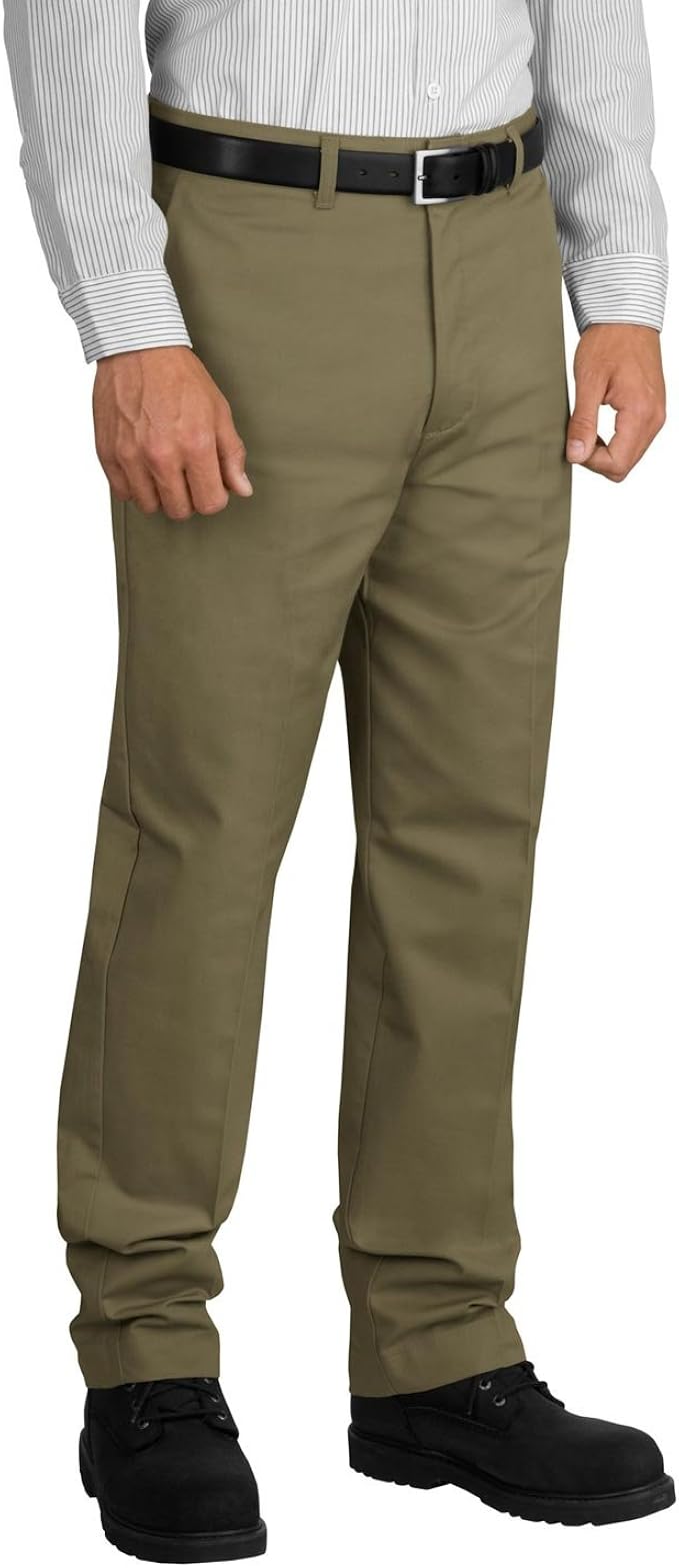 mens khaki work trousers