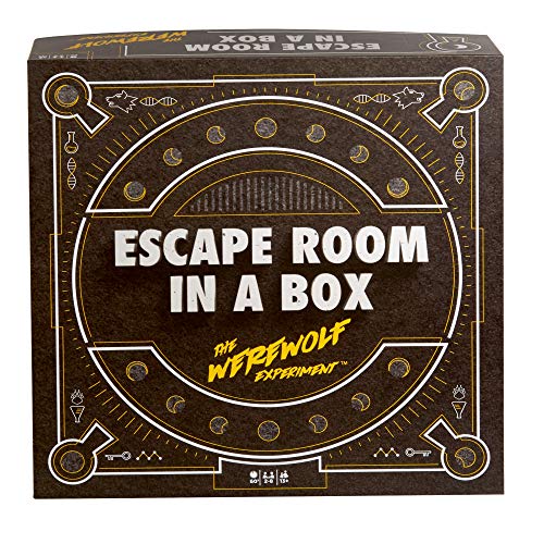 Escape Room in a Box: The Werewolf Experiment, Board Game for Adults and Kids 13+ (Best Christmas Games For Adults)