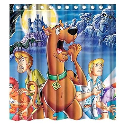 Amazon Com Blnoui Custom Carton Scooby Doo Waterproof Polyester