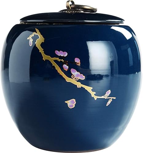 Amazon Co Jp キーアッシュ Key Ashes Urn アッシュジャー 灰保管容器 最後のエレガントな置物 葬儀の必需品 ホーム キッチン