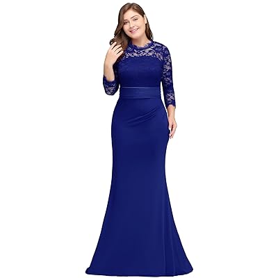 Fatapaese Women Plus Size Mermaid Bridesmaid Dress Jamaica | Ubuy