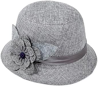 grey ascot hat