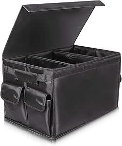 Amazon.es: Arkmiido Organizador Maletero Coche con Tapa Extraíble