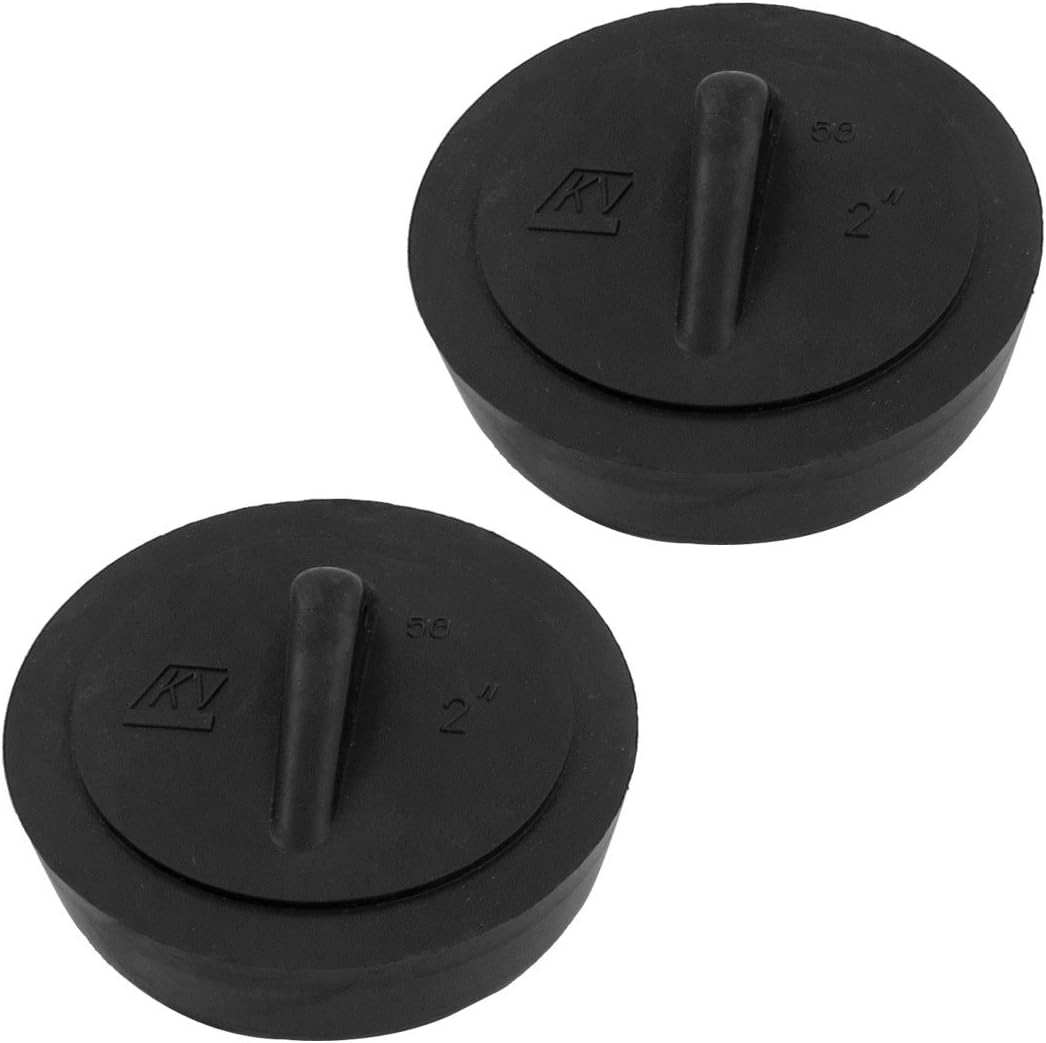 sourcingmap Kitchen Rubber Garbage Disposal Covers Black Stopper Water