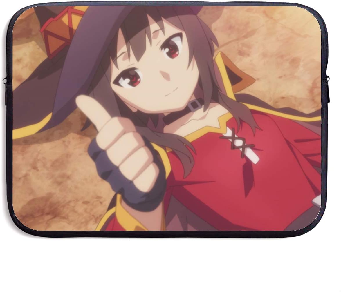 Konosuba 15 Inch Laptop Sleeve Case Laptop Shoulder Bag, Slim Computer Carry Case