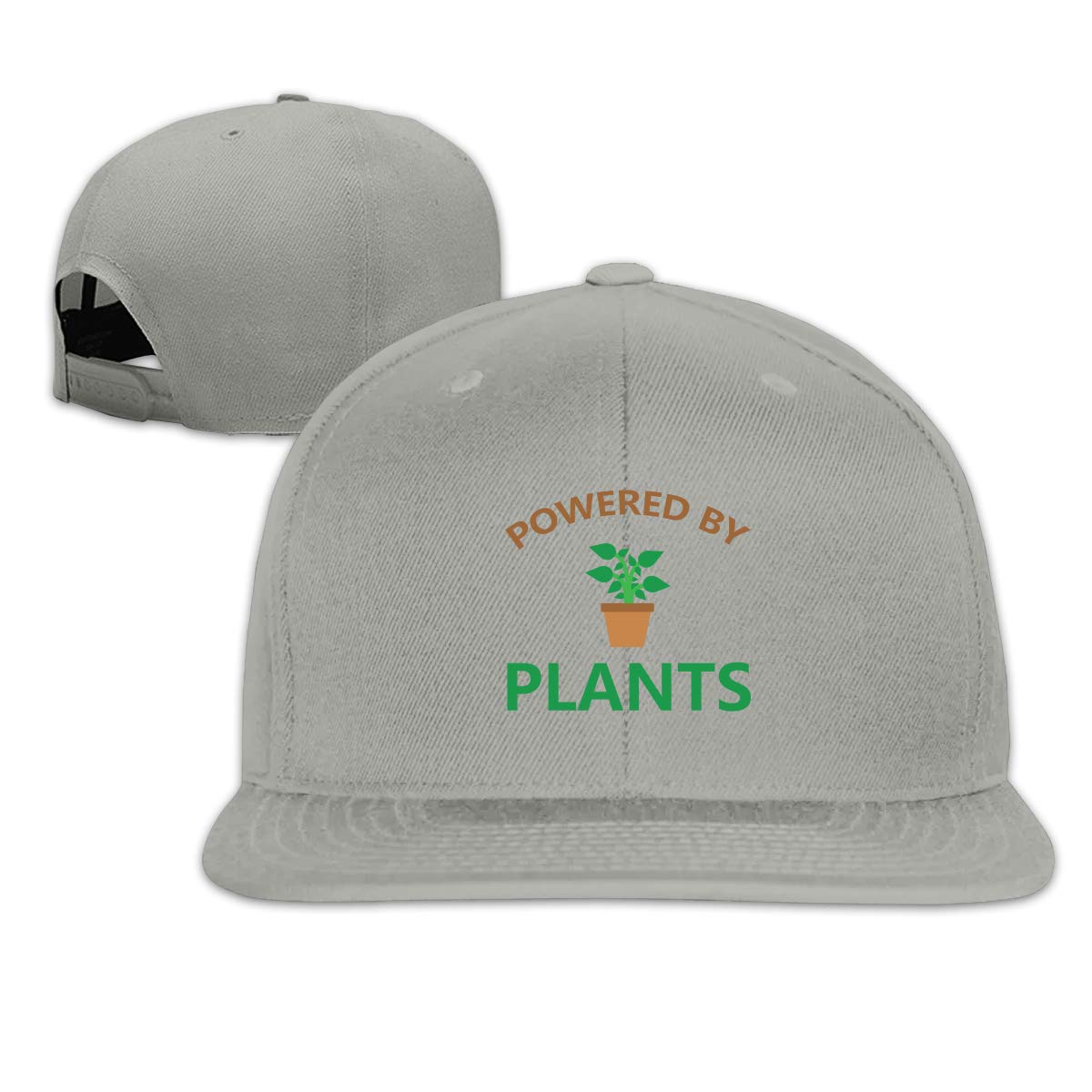 Free Shipping Worldwide Mocstone Unisex Snapback Hat Powered By Plants Adjustable Baseball Cap Clothing Get The Latest Dijorge Com Br
