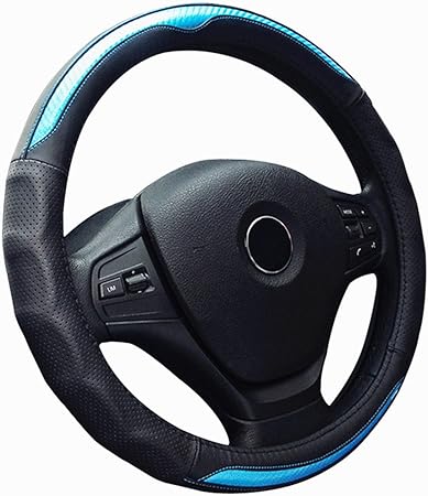 Amazon Zatooto ハンドルカバー 軽自動車 本革 ステアリングカバー カーボン調 滑りにくい グリップ感抜群 おしゃれ 四季汎用 Sサイズ ブルー Ly125 L ハンドルカバー 車 バイク Amazon Zatooto ハンドルカバー 軽自動車 本革 ステアリングカバー カーボン調 滑りにくい グリップ感抜群 おしゃれ 四季汎用 Sサイズ ブルー Ly125 L ハンドルカバー 車 バイク