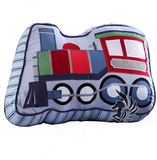 Amazon Com Brandream Kids Pillows Train Shaped Pillow Quilted