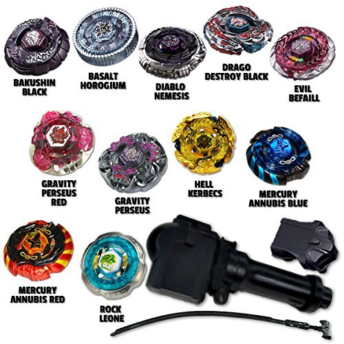 Beyblade ultimate dark package comes w/ 4 random bayblades from t…