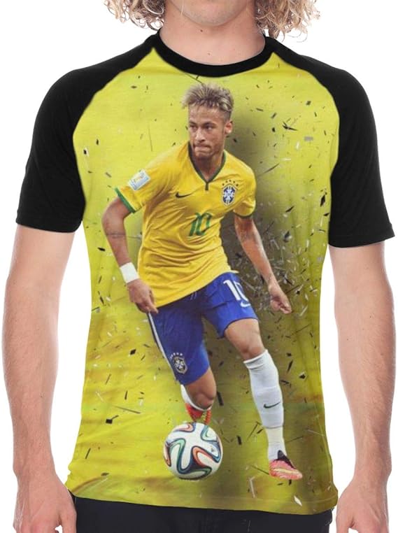 Amazon Co Jp 人気のネイマール 3 メンズ丸首 野球 Tシャツ 半袖 スポーツシャツ トレーニングウェア フ吸汗速乾伸縮性 通気性 オシャレ ファッション スポーツ 個性的 スポーツ アウトドア 服 ファッション小物