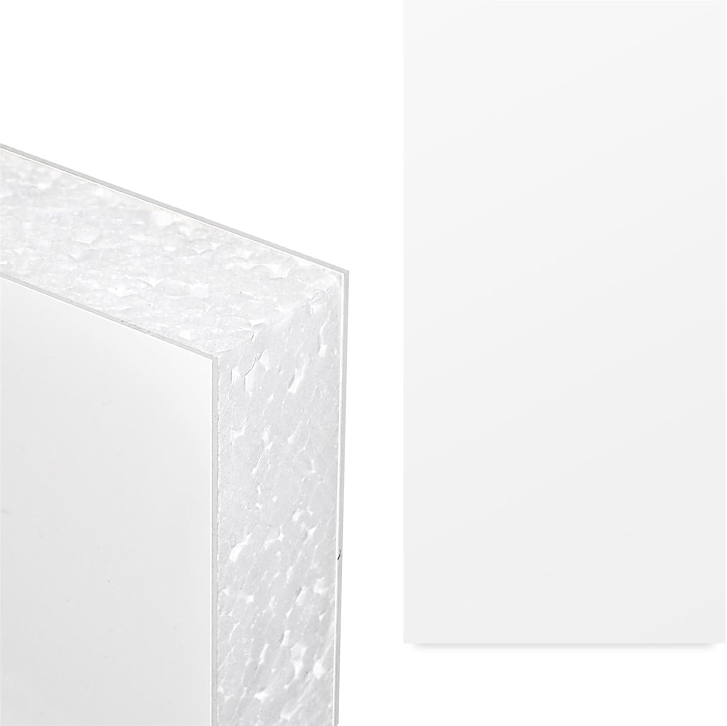 White UPVC Flat Door Panel (W 1500mm x H 750mm x D 28mm) 28mm Thick