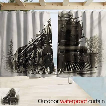 Amazon Com Andytours Thermal Insulated Blackout Curtains Steam