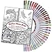 Bundle of Better Than Best Giant 60 Page Adult Coloring Book and Glorious! 36 Color Gel Pen Set