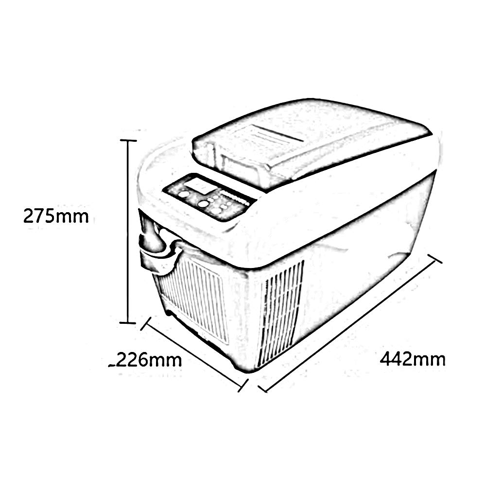 Amazon.es: 8L Nevera Portatil Refrigerador Compacto Personal ...