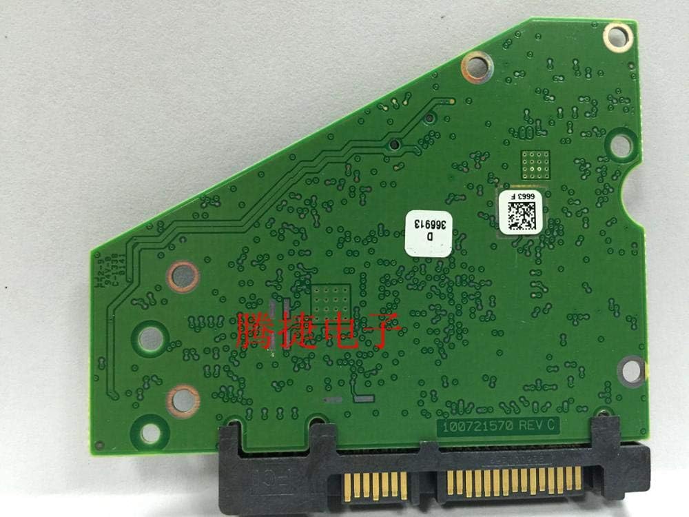 KIMME Hard Drive Parts PCB Logic Board Printed Circuit Board 100721570 REV A B C for Seagate 3.5 SATA HDD 3T 4T 5T Data Recovery