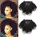 14inch Afro Kinky Curly Clip In Human Hair Extensions 7Pcs/Set Natural Hair Extensions Brazilian Curly Clip Ins