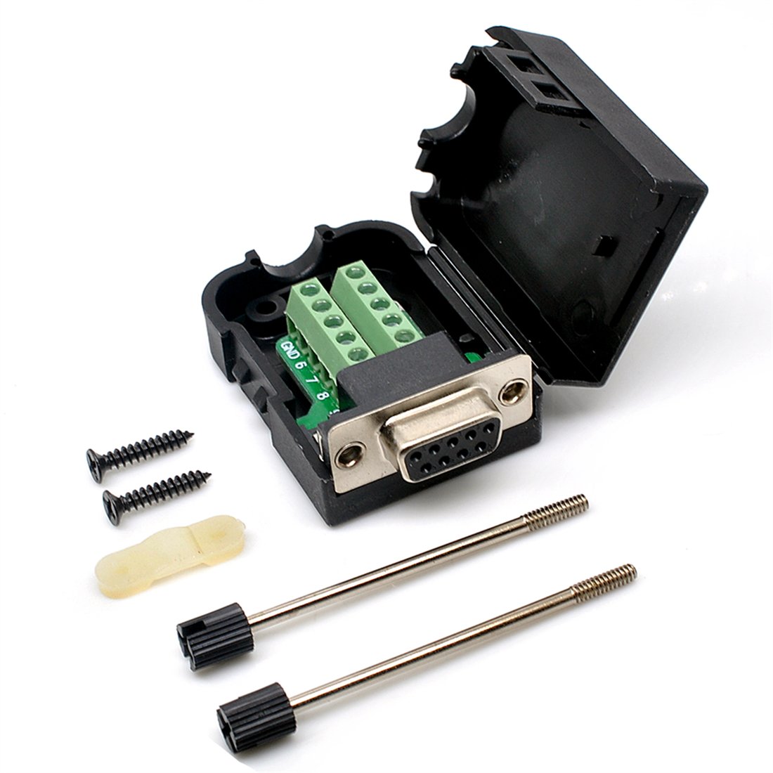 Oiyagai DB9 Female 9Pin to Screw Terminal Connector Signal Module Buy