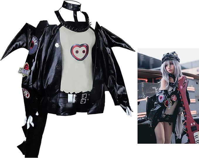 Amazon Exfun ドールズフロントライン ドルフロ G11 ドラゴン コスプレ 衣装 少女前線 Girlsfrontline 戦闘風 コスチューム Puレーザー製品 帽子追加可能 ウィッグ追加可能 L 衣装 コスプレ 仮装 通販