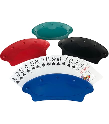Paquete de 4 tarjeteros para jugar a las cartas Paquete de 4 tarjeteros para jugar a las cartas