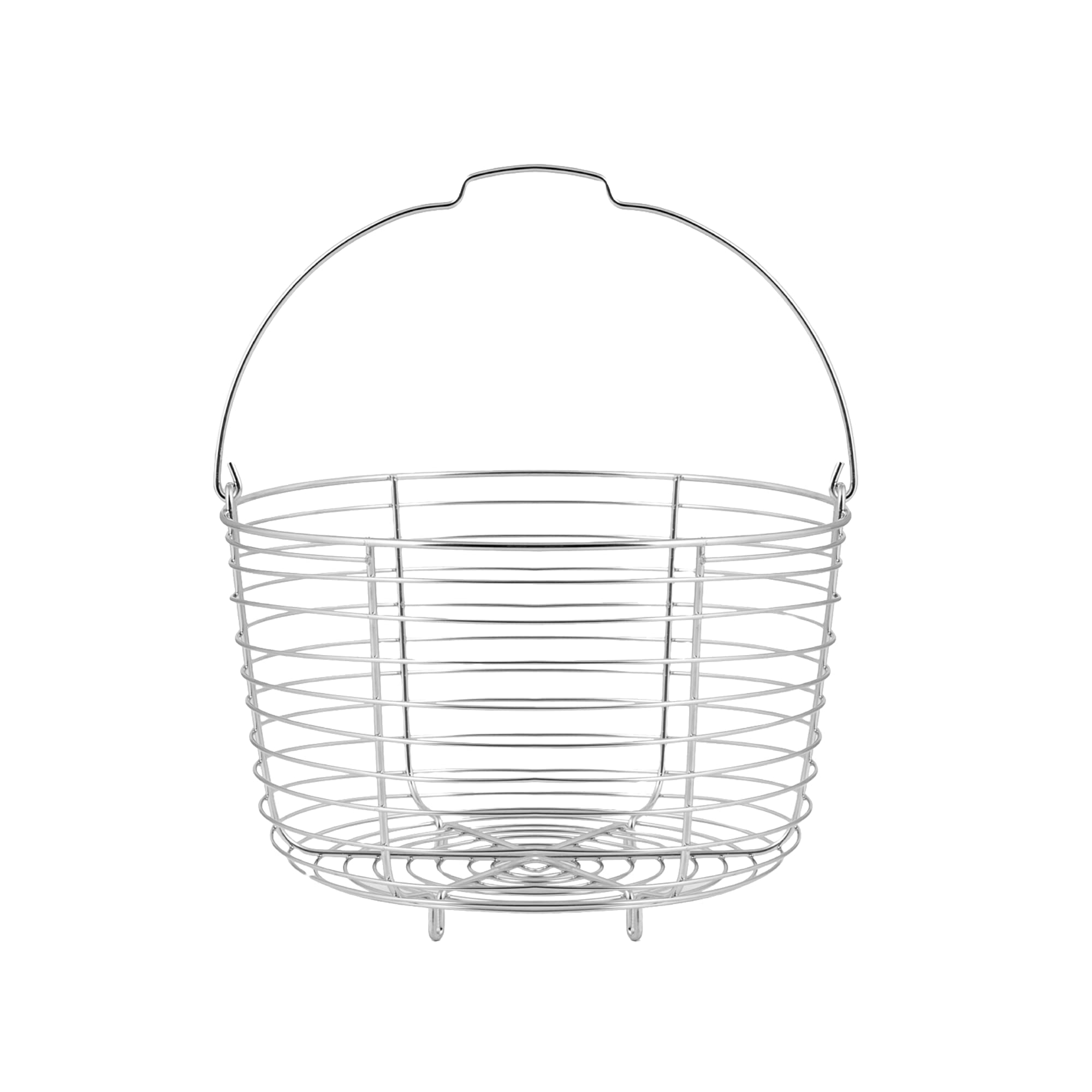 INOXPRAN 9637400 Stainless Steel Cooker Basket 19 x 12 cm, Stainless Steel, Silver