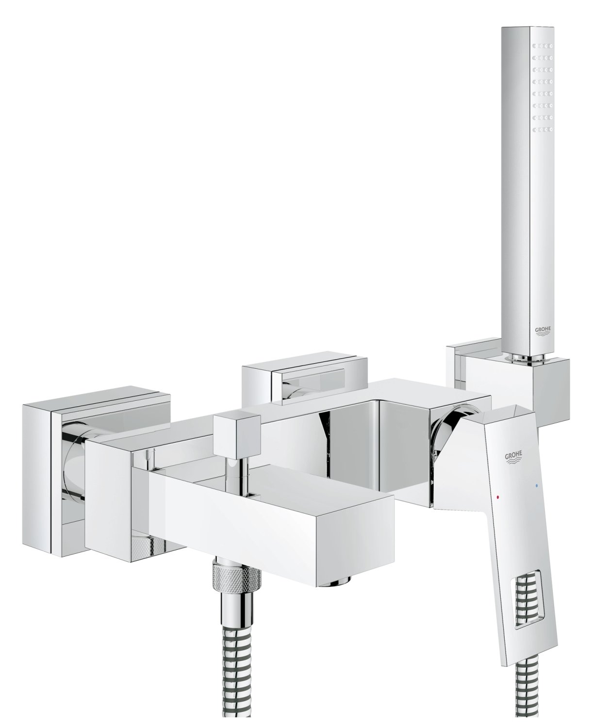 GROHE 23141000 Eurocube Bath Tap with Diverter for Bath/Shower