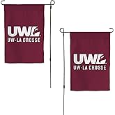 Desert Cactus University of Wisconsin La Crosse UWLC Garden Flag – 19 x 12 inch La Crosse Eagles Banner, For Outdoor Display and Events (Design C)