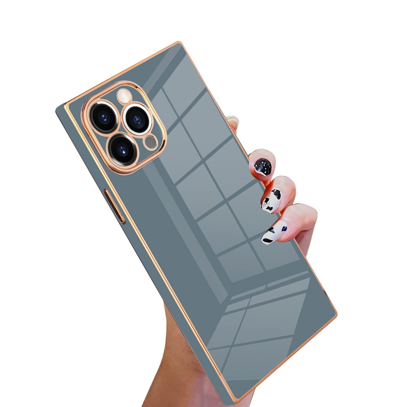 KANGHAR Case Compatible with iPhone 11 Pro Luxury Cute Plating Design Case Full-Body Anti-Scratch Shockproof Bumper Protective Cover for iPhone 11 Pro 5.8 Inch