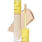 Kosas Revealer Concealer - Medium Coverage Makeup with Hyaluronic Acid, Conceals Dark Circles Under Eyes, Dark Spots and Blemishes + Brightens, Hydrates, Long-Lasting & Vegan, (Tone 04 N)